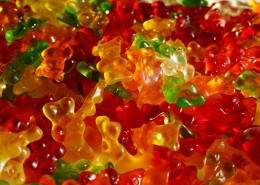 五颜六色的水果软糖图片