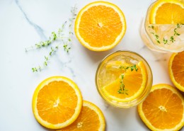 营养的橙汁图片