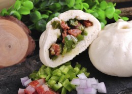 天津狗不理包子图片