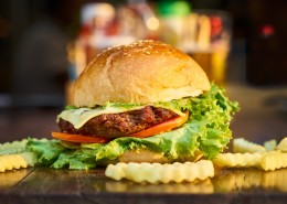 诱人的汉堡包图片大全