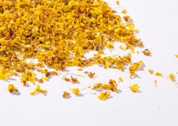 金灿灿香喷喷的桂花图片