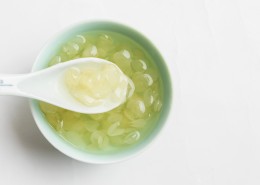 煮熟的皂角米图片