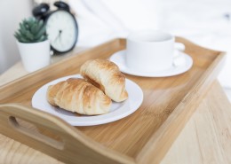 早餐牛角包图片大全