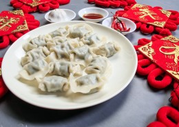 煮熟的饺子图片