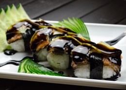 美味的寿司的图片