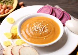 营养好吃的蔬菜水果泥图片