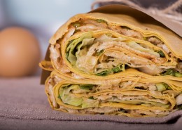 美味的煎饼图片