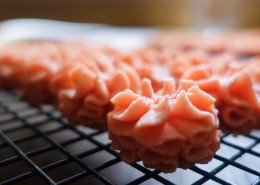 粉红色曲奇饼干图片大全