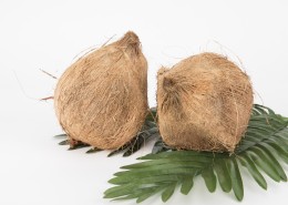 夏日清凉水果饮料椰子图片