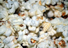 香脆的爆米花图片