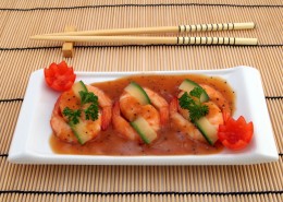 好吃又好看的明虾寿司图片