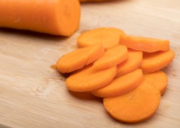 营养家常切片胡萝卜图片