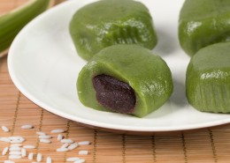 绿色青团图片大全