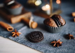 奥利奥松饼的图片