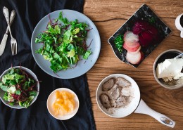 美味沙拉的制作图片