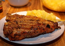 美味的牛排图片