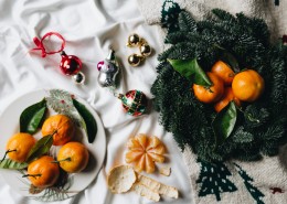 金黄色的桔子图片