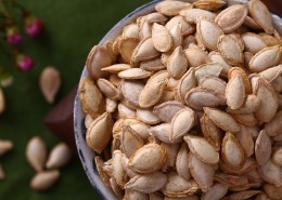 白色南瓜子图片