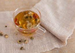 健康营养的枸杞养生茶饮图片