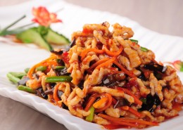 川菜鱼香肉丝图片