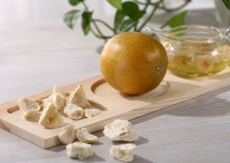 清甜的罗汉果茶饮图片