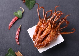 美味好吃的零食鸭货（鸭头,鸭舌,鸭翅）图片