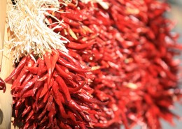 火红的干辣椒图片