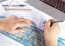 工程图纸绘制图片