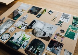 桌上的图片剪纸作品图片