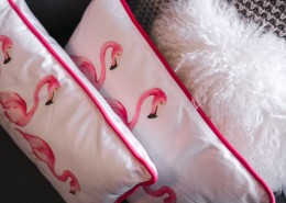 粉红火烈鸟图案的图片