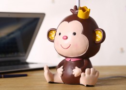 卡通小猴子台灯图片