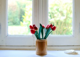 插着花的花瓶图片