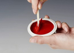 不同颜色的印泥印章图片