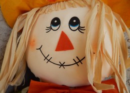 好玩的稻草人图片