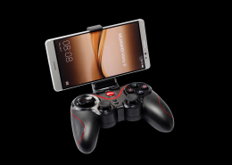 黑色游戏手柄图片