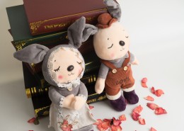 可爱的情人节布偶图片