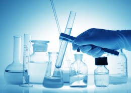 化验实验试管烧杯图片