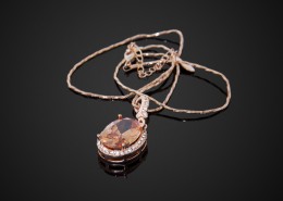 项链锁骨链首饰图片