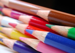 五颜六色的铅笔图片