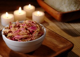 漂亮唯美的SPA水疗特写图片