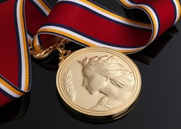 精美金制奖牌图片大全