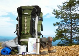 户外旅行设备图片