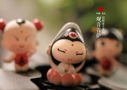 招财童子家族摆件图片大全