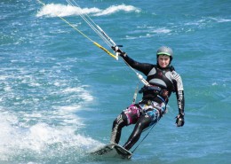 有趣的风筝冲浪图片