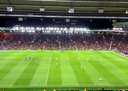 铺设绿色草皮的体育场图片大全