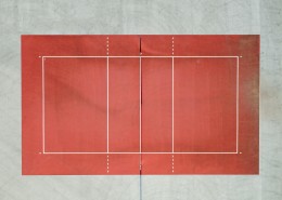 高清航拍操场图片