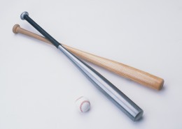 棒球用品特写图片