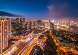 现代科技高架桥图片