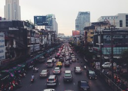 交通堵塞图片大全