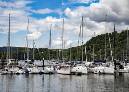 游艇和游艇码头图片